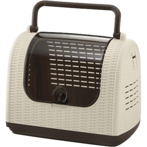 他サイト： リッチェル ラタンキャリー アイボリー(1個)[ペットのお散歩用品・おしゃれ]の商品画像