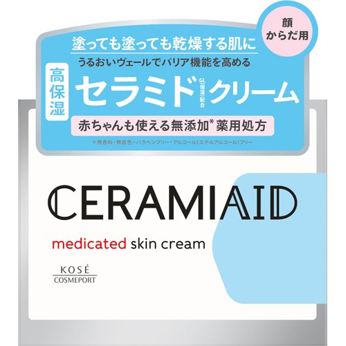 他サイト： セラミエイド 薬用スキンクリーム(140g)[低刺激・敏感肌用クリーム]の商品画像