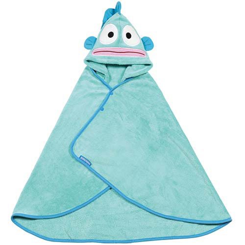 他サイト： BPO1吸水速乾フード付きバスポンチョ はんぎょどん(1個)[雑貨 その他]の商品画像