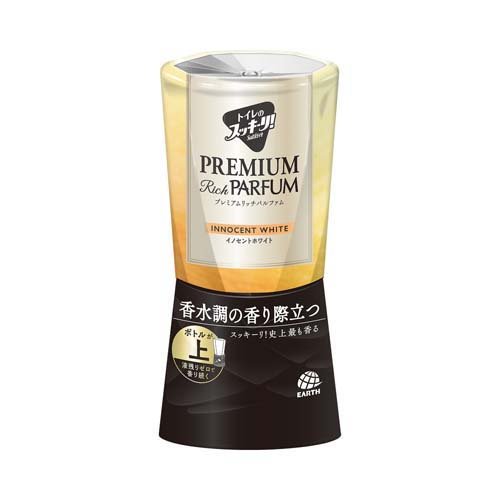 他サイト： トイレのスッキーリ! Sukki-ri! プレミアムリッチパルファム イノセントホワイト(400ml)[トイレ用 消臭・芳香スプの商品画像