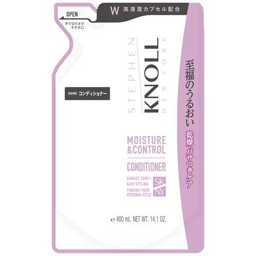 他サイト： スティーブンノル モイスチュアコントロール コンディショナー W 詰替え用(400ml)[詰め替え用リンス・コンディショナー]の商品画像
