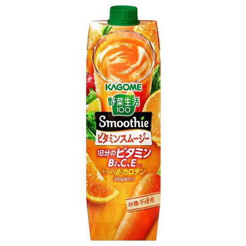 他サイト： 野菜生活100 Smoothie ビタミンスムージー( 1000g×6本入)[フルーツジュース]の商品画像