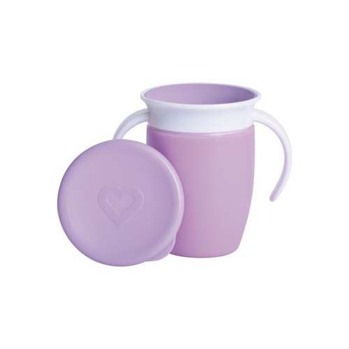 他サイト： ハンドル付きミラクルカップ パープル(1個)[ベビーカップ マグ]の商品画像