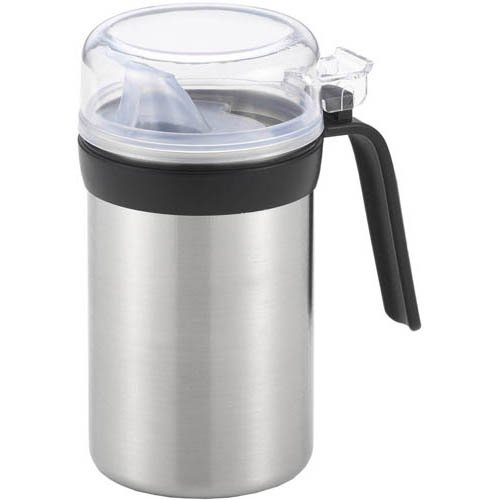 他サイト： ヨシカワ 生活のかたち 日本製 ステンレスオイルサーバー 400ml SJ3861(1個)[油処理]の商品画像