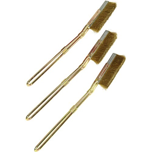 他サイト： 藤原産業 E-Value チャンネルブラシ 真鍮線 ECB-3B(3本組)[DIY その他]の商品画像