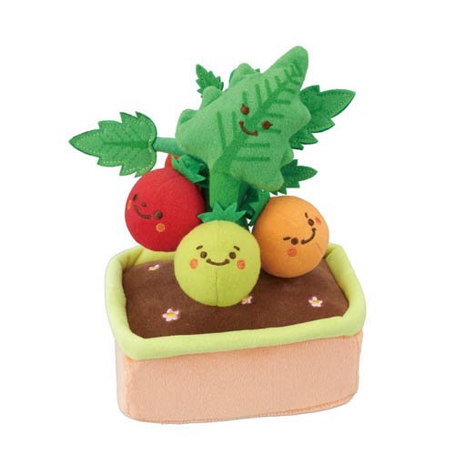 他サイト： ファインモータートイ ミニファーム もぎもぎトマト畑(1個)[ぬいぐるみ]の商品画像