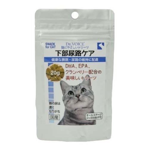 他サイト： 猫にやさしいトリーツ 下部尿路ケア(20g)[猫のおやつ・サプリメント]の商品画像