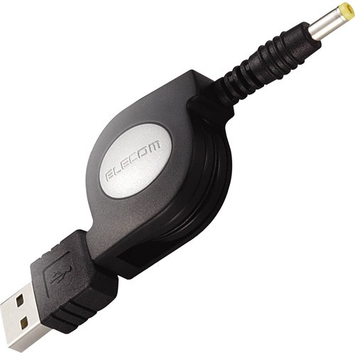 他サイト： エレコム PSP充電USBケーブル 0.8m MG-CHARGE/DC(1個)[充電器・バッテリー類]の商品画像