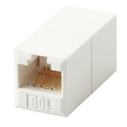 他サイト： エレコム 延長アダプタ RJ45 LANケーブル用 CAT6A LD-RJ45JJ6AY2(1個)[情報家電 その他]の商品画像