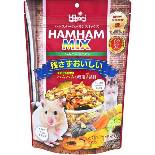 他サイト： ひかり ハムハムミックス(250g)[小動物のフード]の商品画像