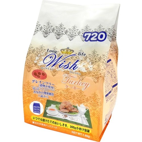 他サイト： ウィッシュ ターキー(1.8kg)[ドッグフード(ドライフード)]の商品画像