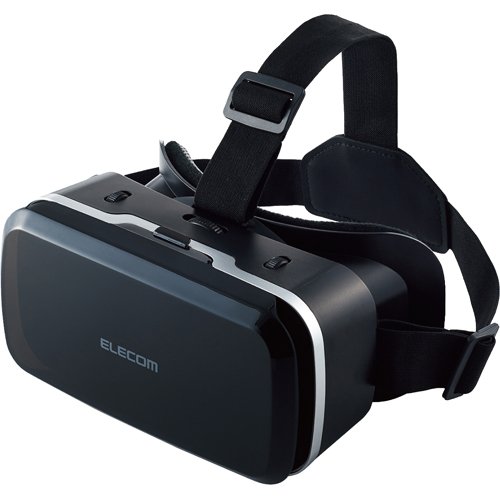 他サイト： エレコム VRゴーグル スマホ 4.8〜7インチ対応 ブラック VRG-M02BK(1台)[情報家電 その他]の商品画像