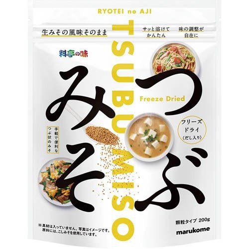 他サイト： マルコメ 料亭の味 フリーズドライ 粒みそ(200g)[味噌 (みそ)]の商品画像