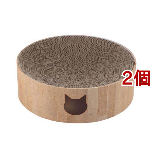 他サイト： 猫壱 バリバリボウル 猫柄(2個セット)[猫のおもちゃ・しつけ]の商品画像