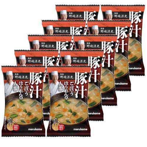他サイト： 野崎洋光監修豚汁フリーズドライ顆粒(10食)[インスタント味噌汁・吸物]の商品画像