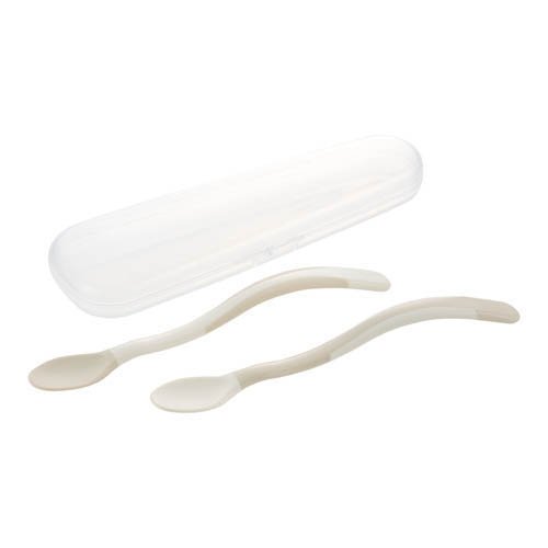 他サイト： リッチェル トライ やわらか離乳食スプーンセット(ケース付) 5カ月頃から(1個)[ベビー スプーン フォーク]の商品画像