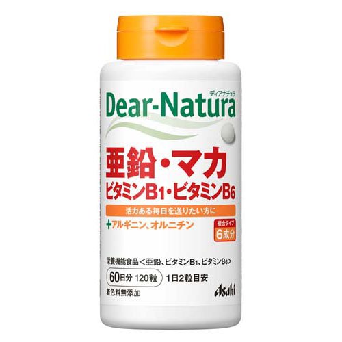 他サイト： ディアナチュラ 亜鉛・マカ・ビタミンB1・ビタミンB6 60日分(120粒入)[亜鉛]の商品画像