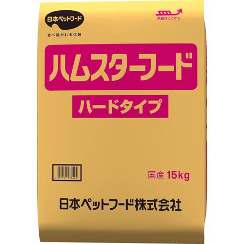 他サイト： ハムスターフード ハードタイプ(15kg)[小動物のフード]の商品画像