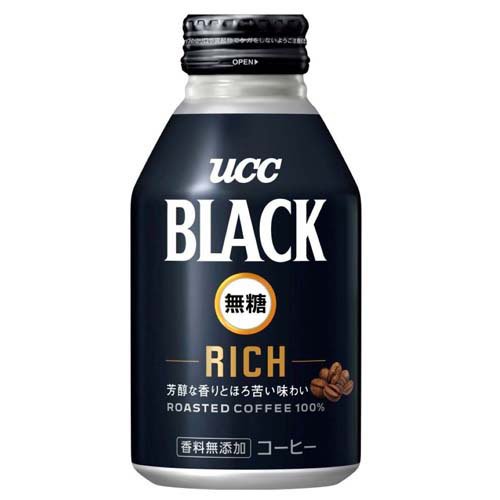 他サイト： UCC BLACK無糖 RICH缶(275g×24本入)[缶コーヒー(無糖)]の商品画像
