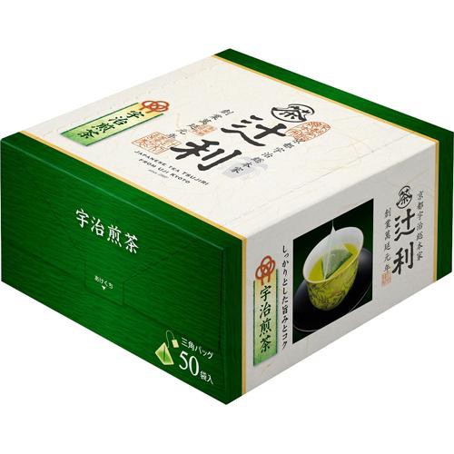 他サイト： 辻利 三角ティーバッグ 宇治煎茶(50袋入)[緑茶]の商品画像