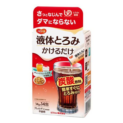 他サイト： ハビナース 液体とろみかけるだけ(14g*14包入)[とろみ調整食品]の商品画像