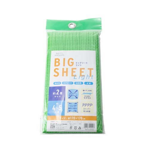 他サイト： アサヒ興洋 ビッグシート ライト 2畳(1個)[イス・テーブル レジャーシート]の商品画像