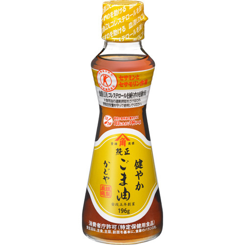 他サイト： かどや 健やか ごま油(196g)[胡麻油]の商品画像