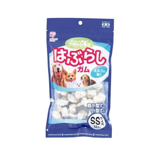 他サイト： はぶらしガム GOG-12SS SSサイズ(12本入)[犬のおやつ・サプリメント]の商品画像