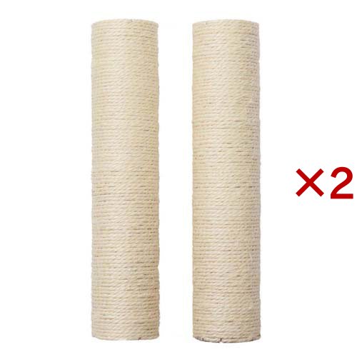 他サイト： バリバリつめとぎポール L 麻 交換用(2本入×2セット)[猫のおもちゃ・しつけ]の商品画像