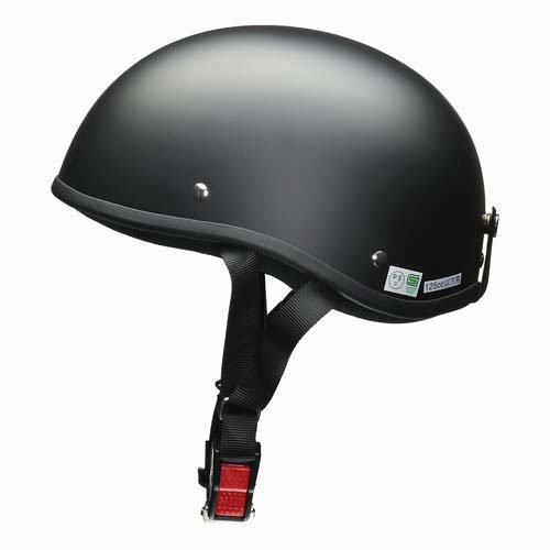 他サイト： DALE バイク用 ダックテールヘルメット マットブラック 125cc以下(1個)[日用品 その他]の商品画像