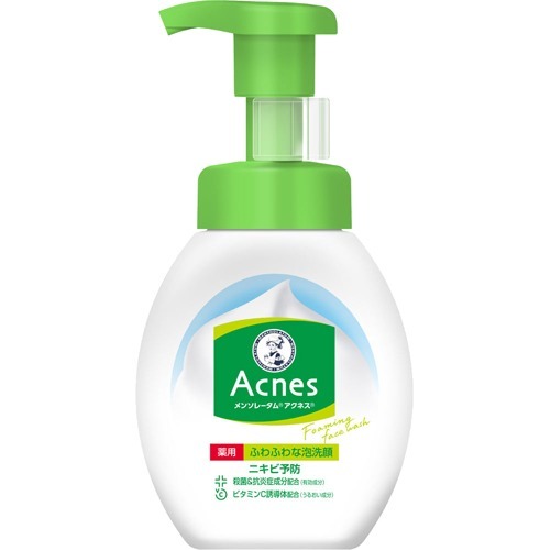 他サイト： メンソレータム アクネス 薬用ふわふわな泡洗顔(160ml)[洗顔フォーム ニキビ用]の商品画像