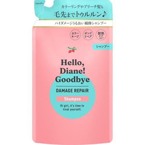 他サイト： ハローダイアン グッバイ ダメージリペア シャンプー 詰め替え(320ml)[シャンプー その他]の商品画像