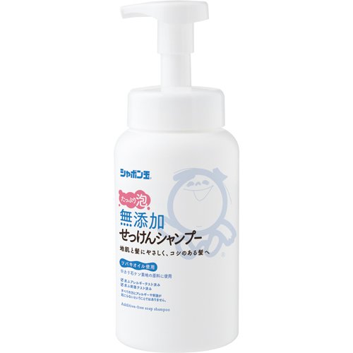他サイト： シャボン玉 無添加せっけんシャンプー 泡タイプ(520ml)[シャンプー その他]の商品画像