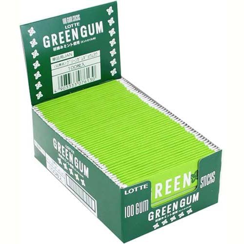 他サイト： ロッテ グリーンガム 業務用(100枚入)[ガム]の商品画像