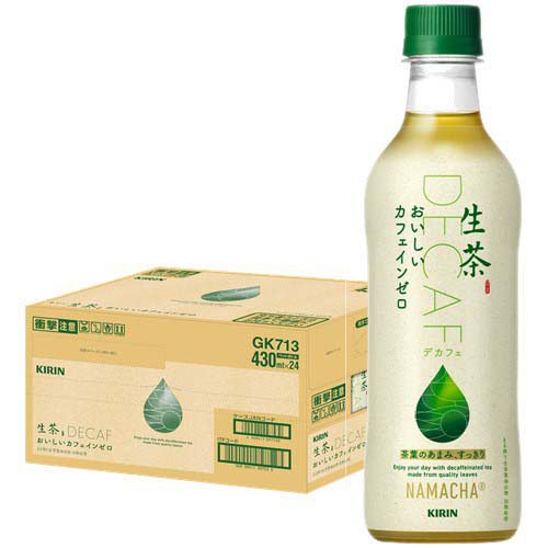他サイト： キリン 生茶 おいしいカフェインゼロ(430ml×24本入)[緑茶]の商品画像