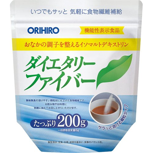 他サイト： オリヒロ ダイエタリーファイバー 顆粒(200g)[食物繊維配合]の商品画像