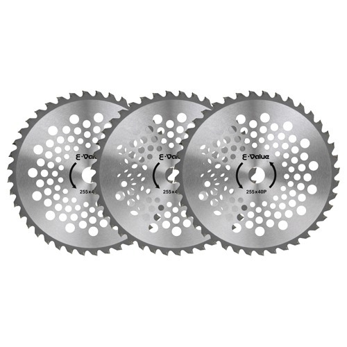 他サイト： E-Value 軽量タイプチップソー ETT-255MMX3P(3枚組)[剪定用品・農具]の商品画像