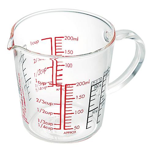 他サイト： ハリオ メジャーカップ ワイド 200 CMJW-200(1コ入)[調理器具]の商品画像