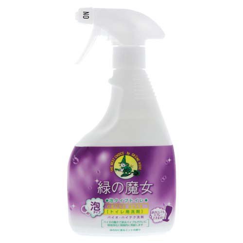 他サイト： 緑の魔女 泡スプレー トイレ用(450ml)[トイレ用洗剤]の商品画像