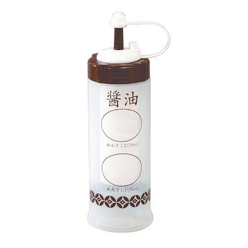 他サイト： 台和 調味料ボトル さじかげん M 醤油(1個)[テーブルウェア]の商品画像