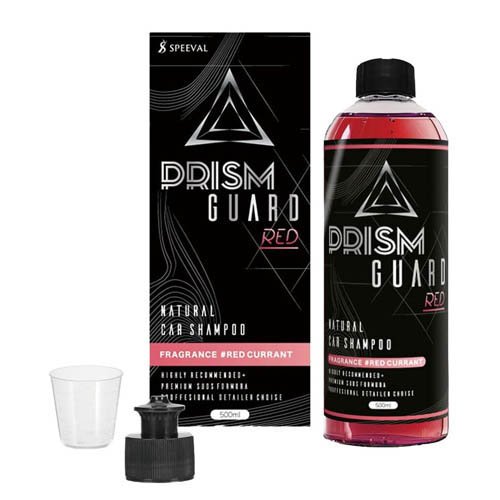 他サイト： Prism Guard カーシャンプー レッド 中性 レッドカラントの香り(500ml)[日用品 その他]の商品画像