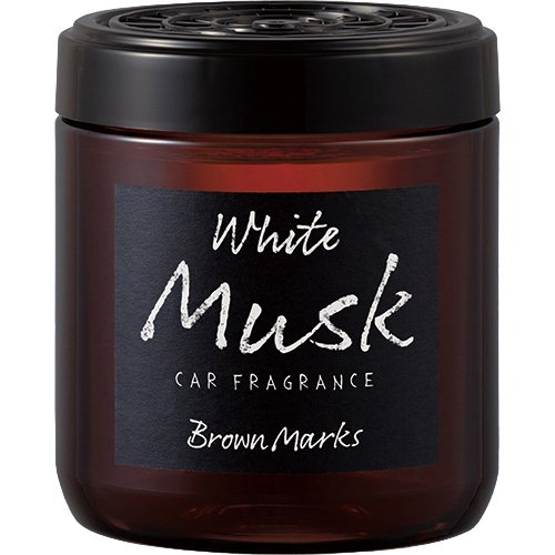他サイト： カーオール ブラウンマークス ゲル ホワイトムスク(160ml)[車用 消臭・芳香剤]の商品画像