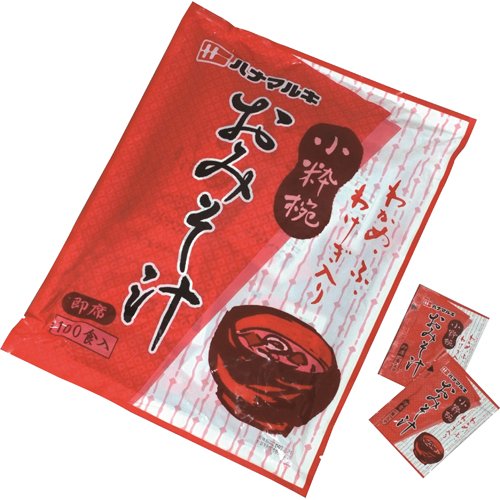 他サイト： ハナマルキ 即席 おみそ汁 小粋椀(7.5g*100食入)[インスタント味噌汁・吸物]の商品画像