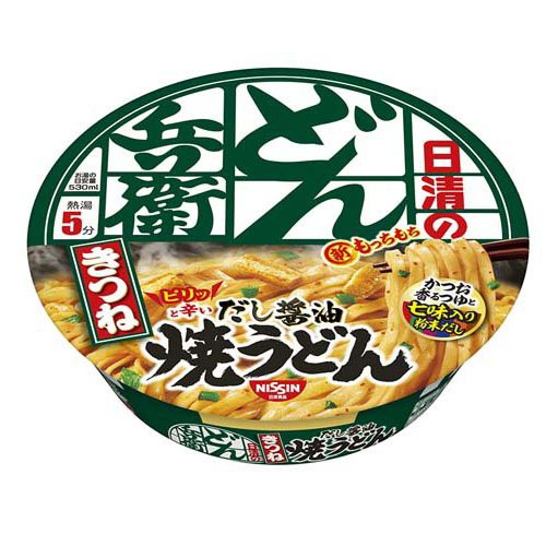 他サイト： 日清のどん兵衛 きつね焼うどん ケース(105g*12食入)[カップ麺]の商品画像