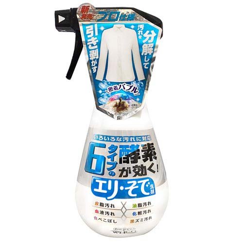 他サイト： 6タイプの酵素が効くエリ・そで洗剤(400ml)[部分洗い用洗濯洗剤]の商品画像