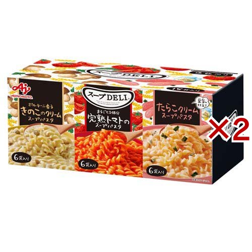 他サイト： スープDELI トマト/きのこ/たらこ(18袋入×2セット)[スープその他]の商品画像