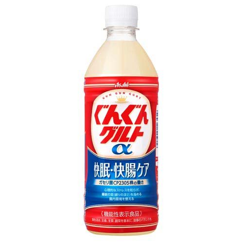 他サイト： ぐんぐんグルトα 快眠・快腸ケア(500ml×24本入)[乳酸菌飲料]の商品画像