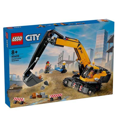 他サイト： レゴ(LEGO) シティ きいろのショベルカー 60420(1個)[ベビー玩具・赤ちゃんおもちゃ その他]の商品画像