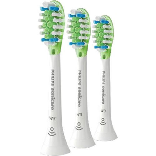 他サイト： ソニッケア プレミアムホワイト替ブラシ ホワイト3本セット HX9063/67(1セット)[電動歯ブラシ替えブラシ]の商品画像