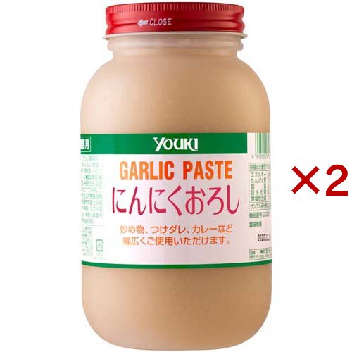 他サイト： ユウキ食品 業務用 にんにくおろし(1kg×2セット)[中華調味料]の商品画像